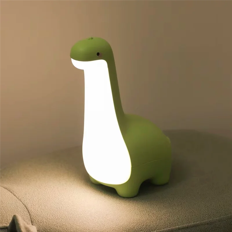 

AA21-Dinosaur Night Light For Children - Cute Bedside Lamp With Eye Protection, USB Charging, Ideal Room Decor