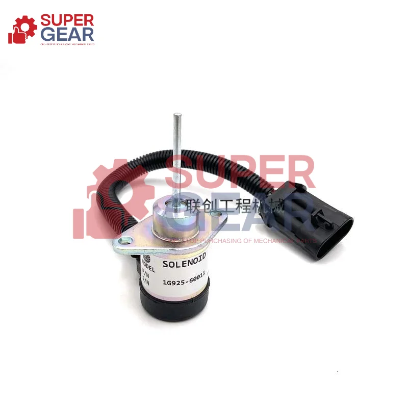 For Bobcat SH 185 331 337 Stall Solenoid Valve Switch 1G925 60011 Oil Cut Off Solenoid Valve Excavator Accessories