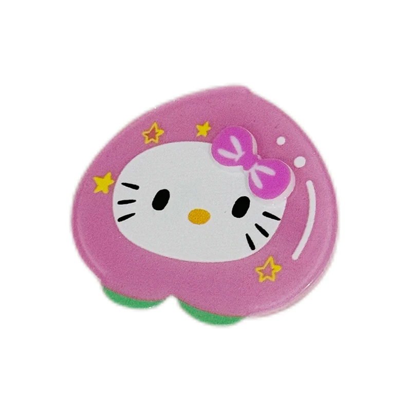 Kawaii Sanrio Hello Kitty Haarspeld Meisjes Ornamenten Anime Accessoires Cartoon Headset Scrunchies Haar Cirkel Hoofdtooi Haar Geschenken