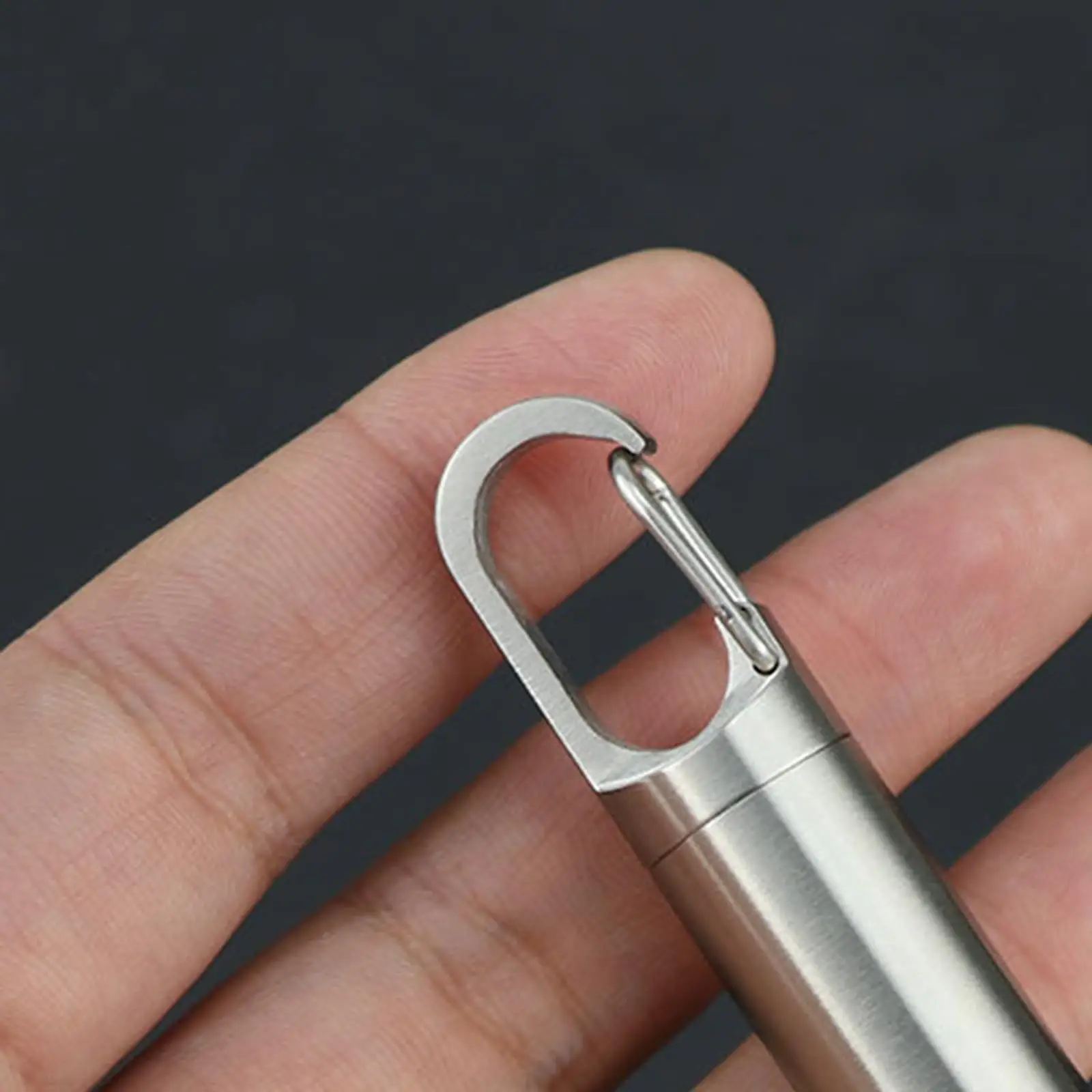 Small Pill Box Portable Mini Pill Dispenser Storage Box Keychain for Outdoor