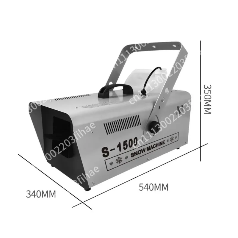 1500W stage wedding large-scale event shaking head snowflake machine simulates snowspray machine to create real snowfall effect