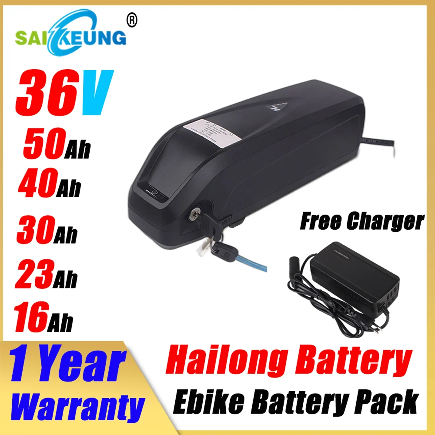 

36v 48 52v Hailong Electrisch Accu Fietsaccu 36volt 10ah Battery 13ah Bafang 500w 1000w 2000w 20 30 40 50ah18650 Lithium Battery