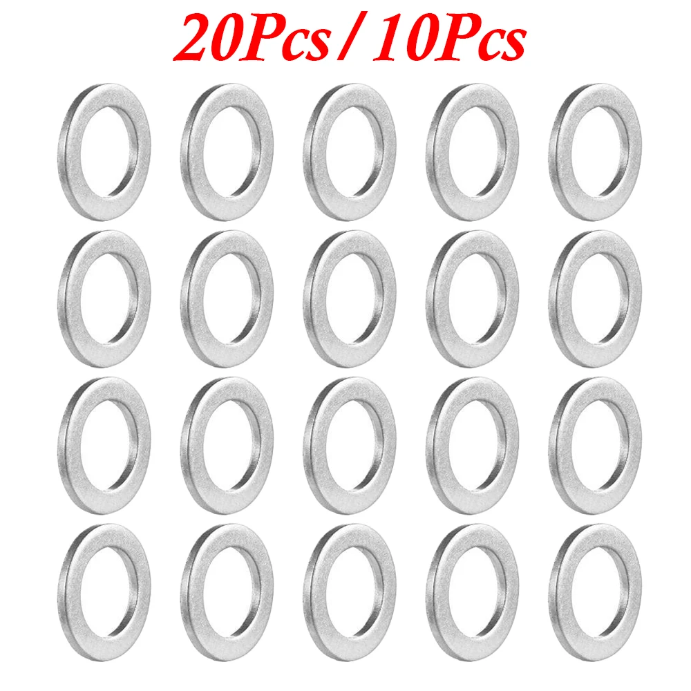 20/10Pcs Oil Drain Plug Crush Washers Gaskets 14mm For Honda Accord Civic CRV CRZ HRV Acura 9410914000 94109-14000 94109 14000