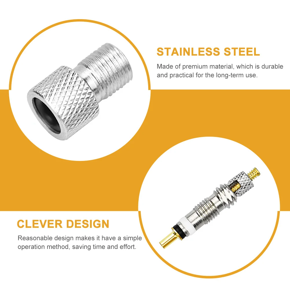 1Set Valves Core Bike Tyre Accessories Good Texture Fine Craftsmanship Durable Practical Valves Core