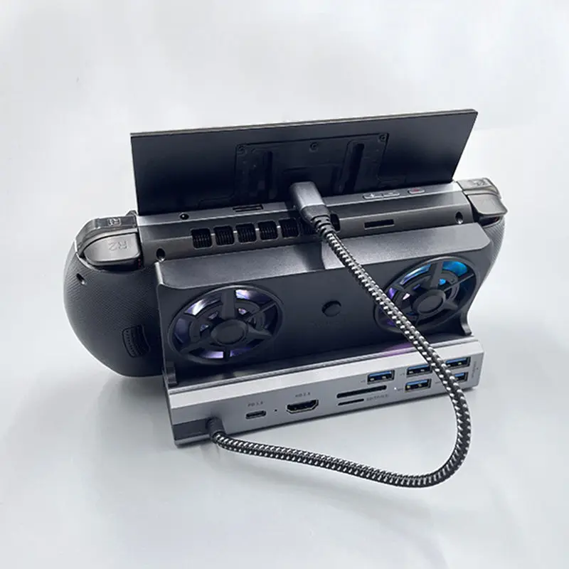 Imagem -03 - Game Console Docking Station Distribuidor Usb tipo c Extender Base Tela Adaptador de Projeção Acessórios para Gpd Win4 r7 6800u