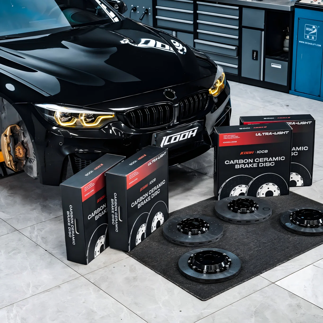 Performance Brake Kit 6 Piston Brake Calipers NS6 Big Brake Kits