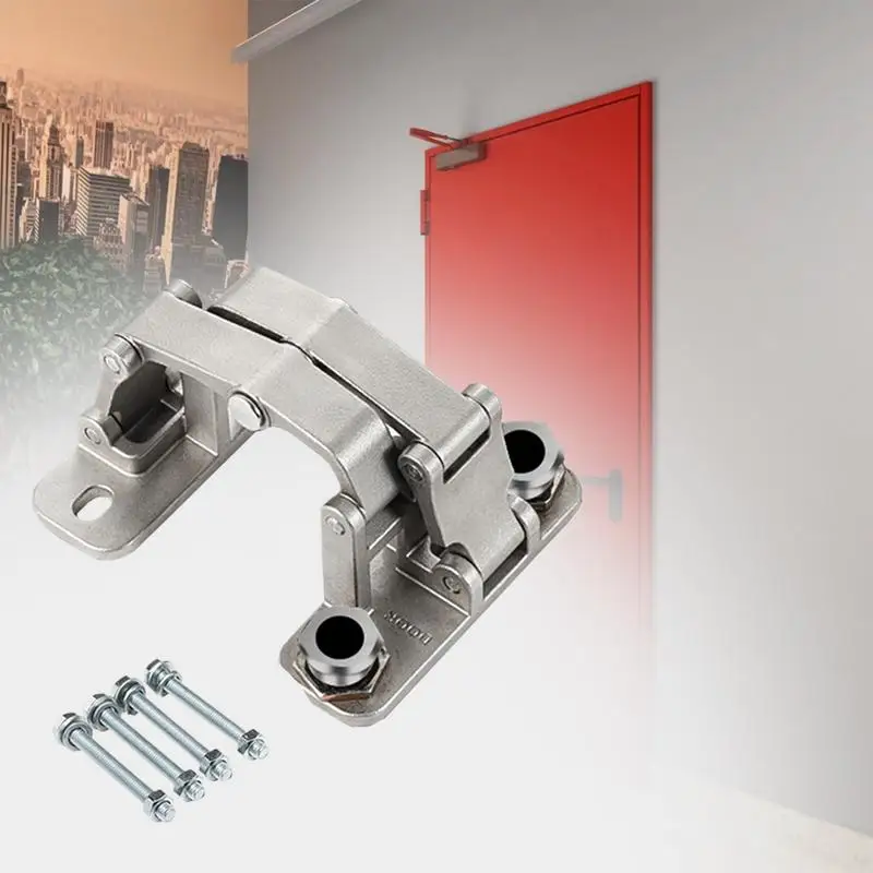 Heavy Duty Stainless Steel StoneDoor Invisible Hinge Multifunctional Large Angle Secret Door Fire Hydrant Stone Open Style Hinge