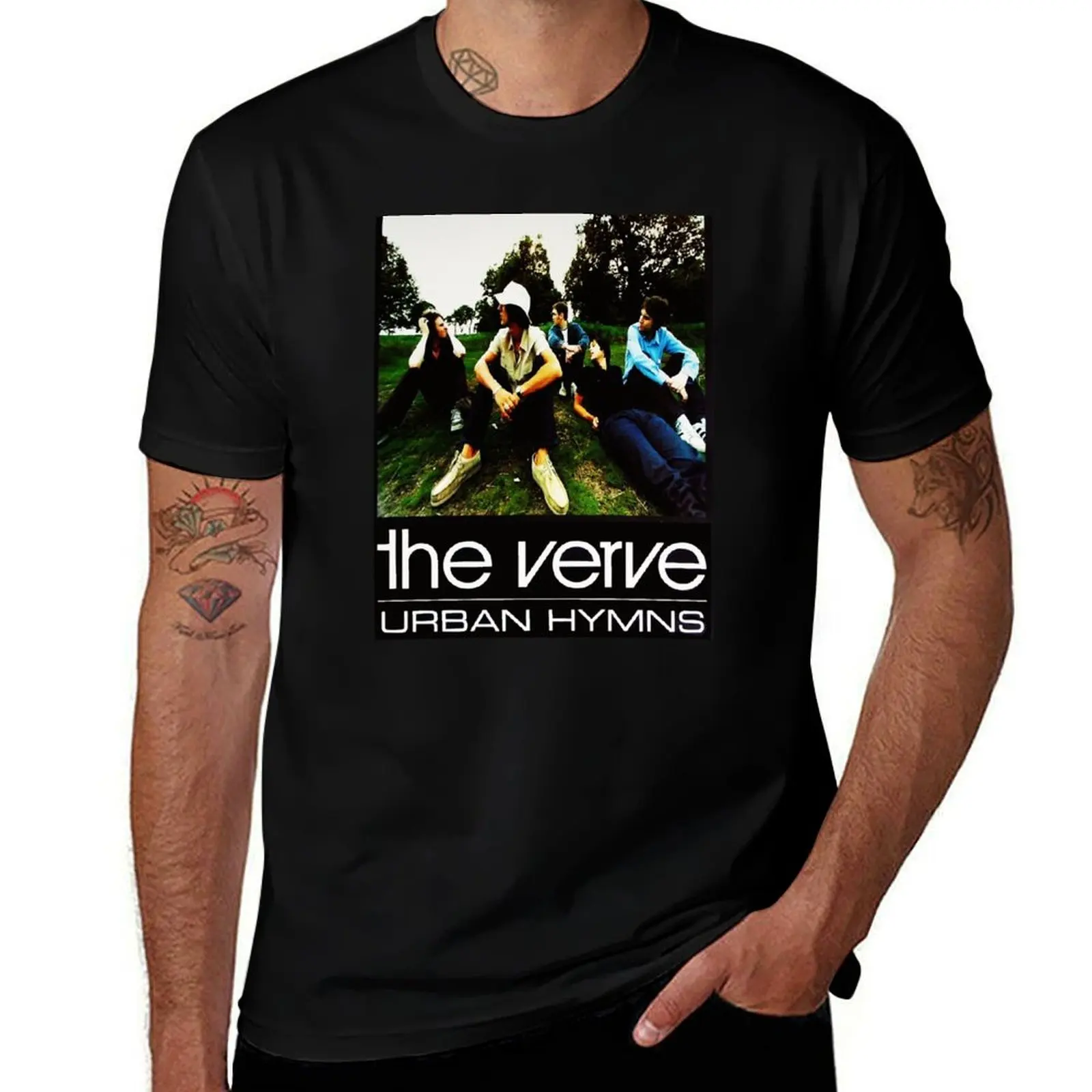 

THE VERVE BAND T-Shirt cotton t shirt pack essential t shirt T-Shirt