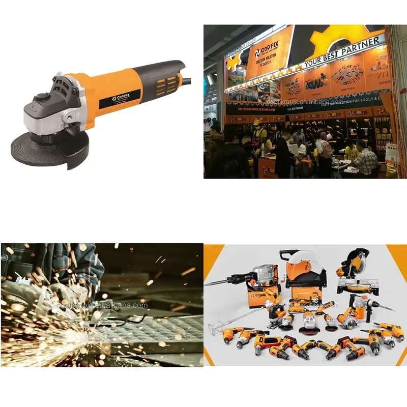 

【CHIMU HOME】 600W Angle Grinder with 115mm Disc for Metal Cutting and Grinding