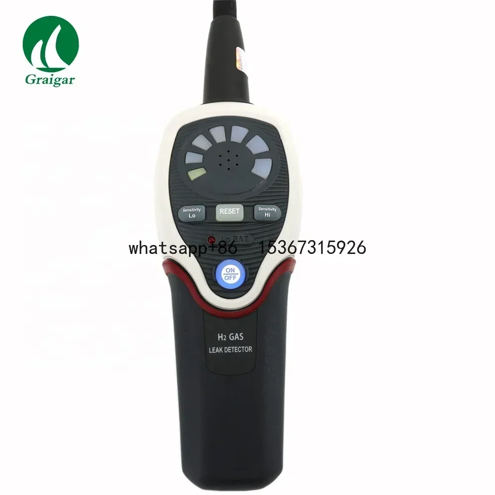 CENTER-384 Digital Track Gas Leak Detector 5% Hydrogen (H2) + 95% Nitrogen (N) Refrigeration Detector