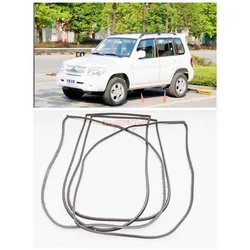 1PCS Door Rubber Seal Doorpost Rubber Strip For Pajero Montero IO Shogun Pinin TR4 H76W H77W MR351385 MR351386 MR503647 MR503648
