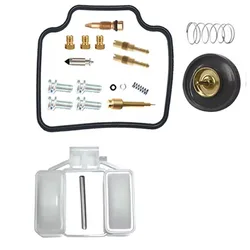 FOR HONDA NX4 400 NX400 2000-2010 NX Motorcycle Cylinder carburetor repair kit Fuel system float plunger diaphragm