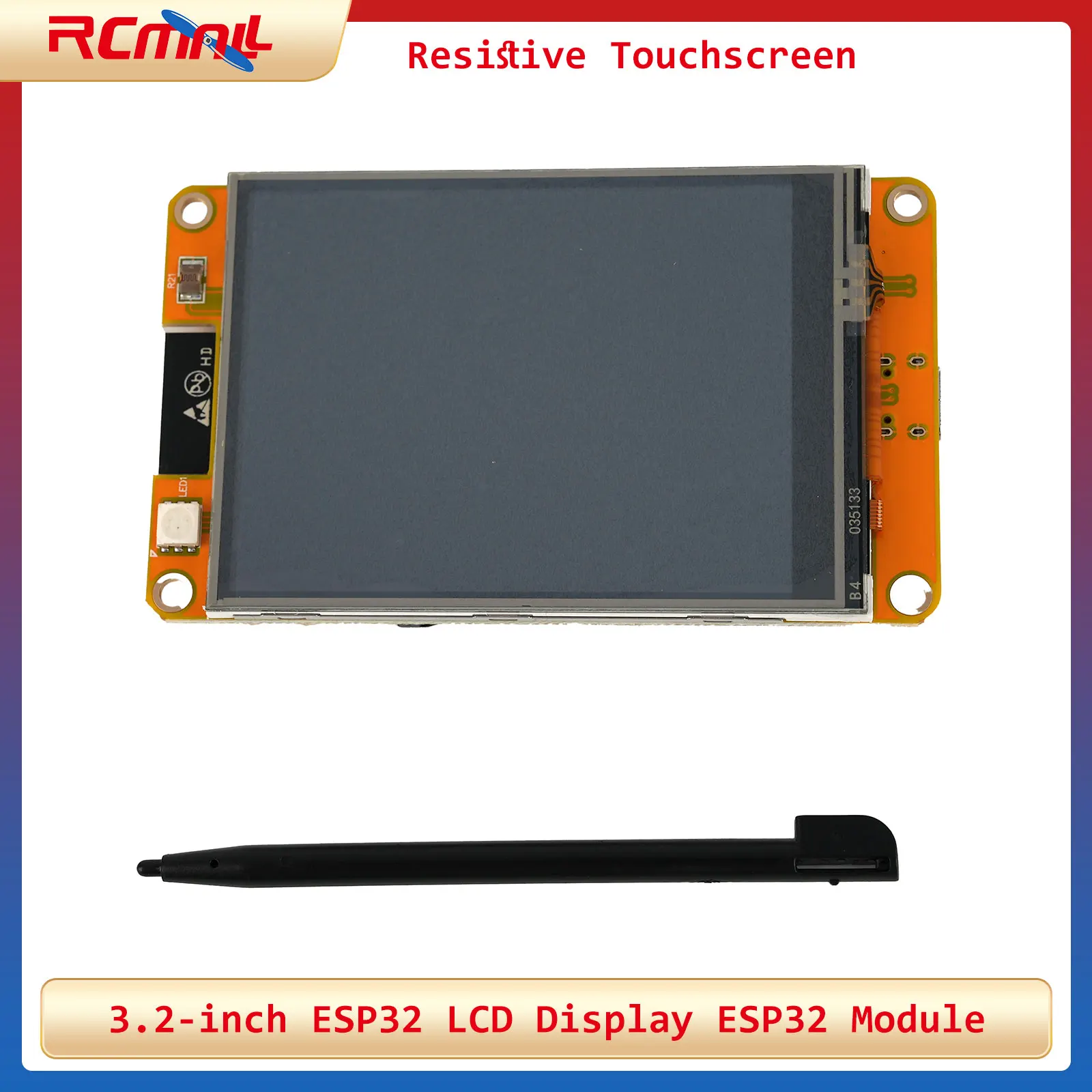 

3.2-inch ESP32 LCD Display ESP32 Module WIFI BLE ESP32-2432S032R 3.2" Resistive Touchscreen for Arduino IoT