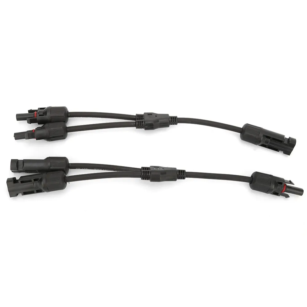 1 Pair Connection Tool Parallel Y Branch Connector 1000V 30A FFM+MMF Cable Splitter Waterproof IP67 PV Adapter Cable PV System