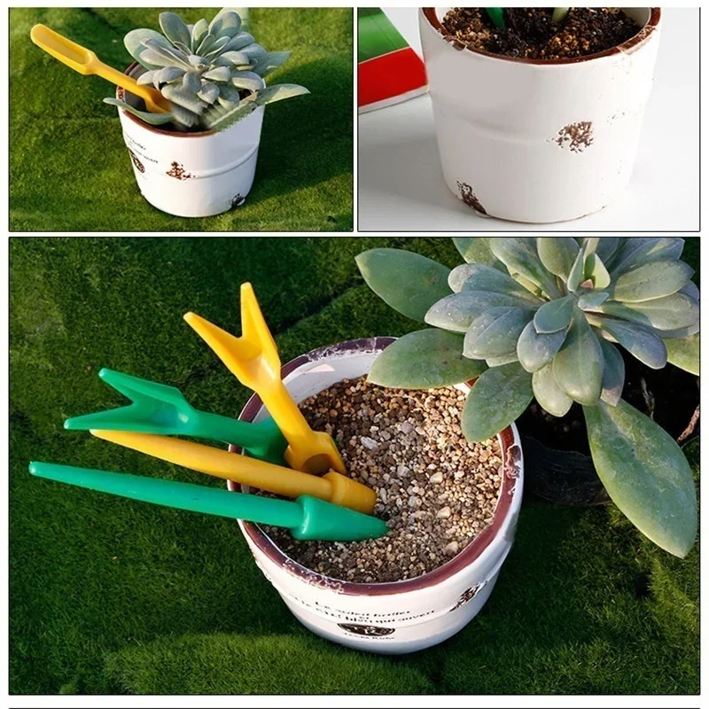 Trasplantador Manual Multifuncional para Plántulas – Herramienta Jardinería - imagen 4