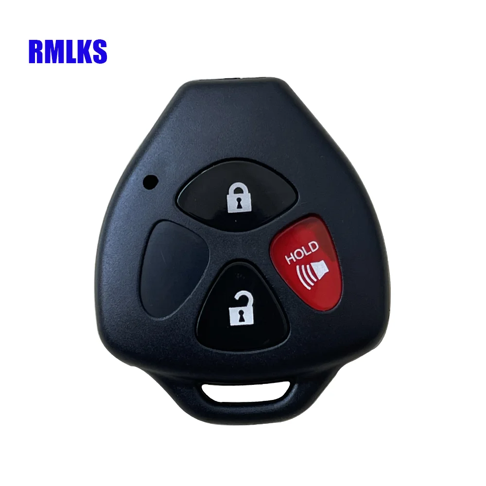 Per Toyota Camry Corolla RAV4 Avalon Venza 2007 2008 2009 2010 2011 2/3/4 pulsante Car Remote Key Shell Blank No Blade Case