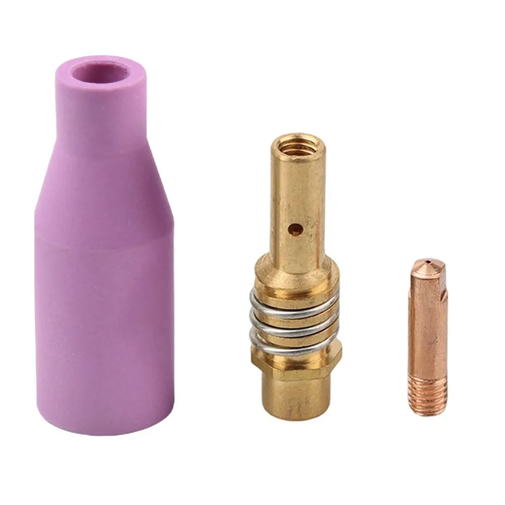 Welding Nozzle 15PCS Nozzle Set Welding for torch Nozzle Electrical Conductivity Thermal Conductivity For MIG Welding