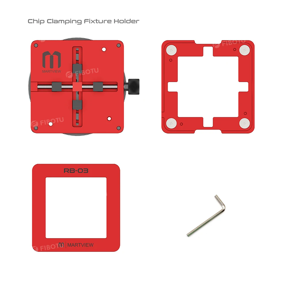 Martview-Estação Universal BGA Reballing, RB-03, Multifunções, Posicionamento Automático, Modelo de suporte, Novo, 2024