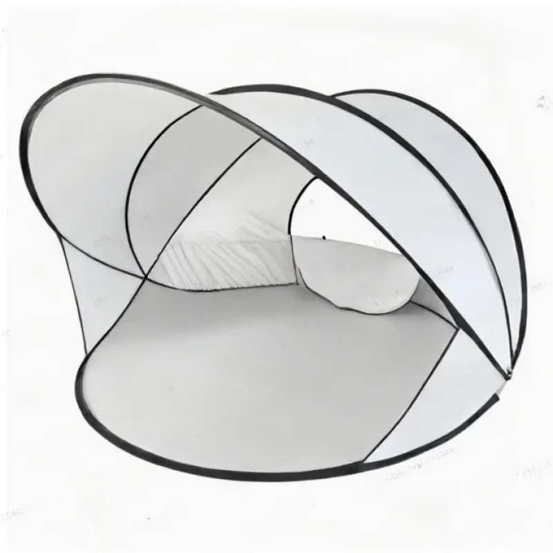 Beach Tent With Sun Protection & Windproof, Auto Pop Up Easy Setup, Portable Fold For Outdoor Play