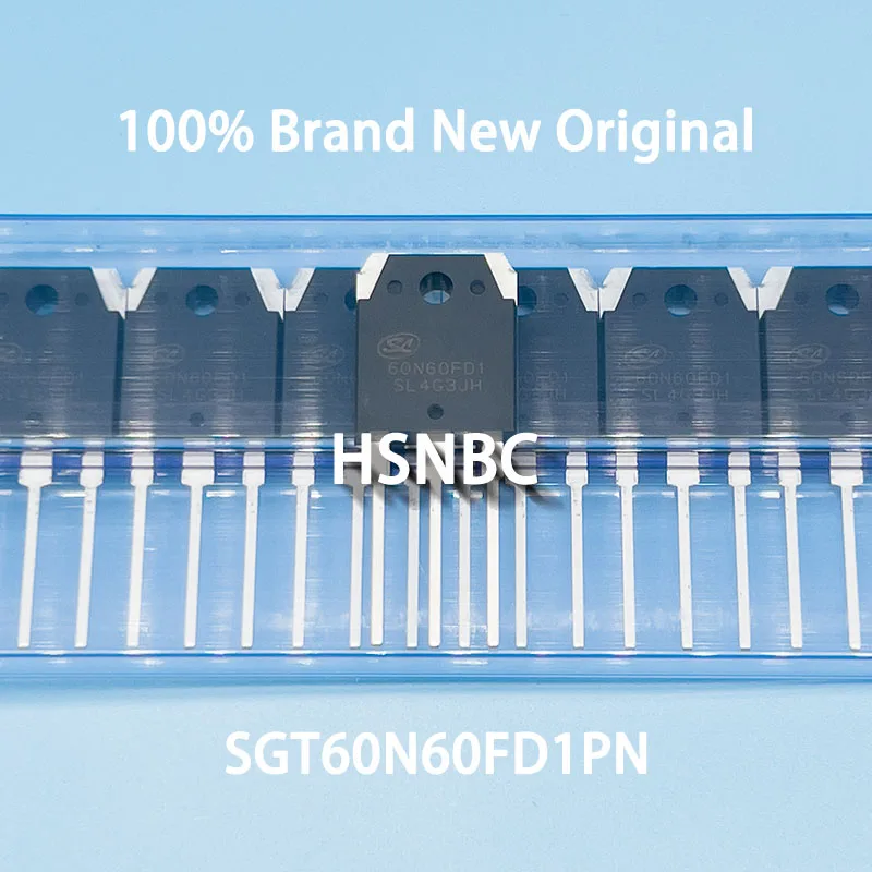 

10Pcs/Lot SGT60N60FD1PN TO-3P OR SGT60N60FD1P7 TO-247 SGT60N60FD1 60N60FD1 600V 60A IGBT Power Transistor 100% New Original