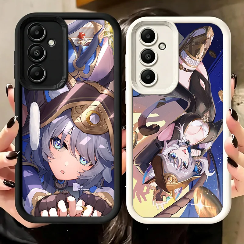 Honkai Star Rail Cipher Phone Case For Samsung A54 A53 A52S A14 A13 A12 A22 A23 A24 A32 A33 A34 Galaxy A04S A03S A02 A73 A72 M04
