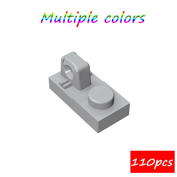 

MOC 110PCS 30383 Hinge Plate 1x2 Building Blocks Kit Top Brick Particle Puzzle Educational DIY Toys Children Birthday Xmas Gifts