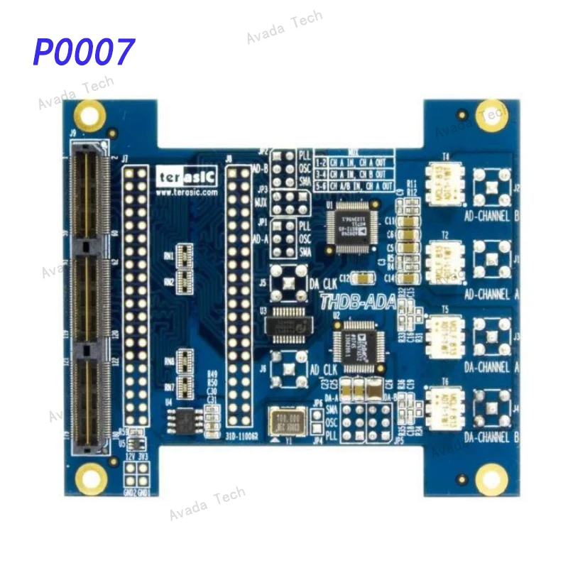 Avada Tech P0007 Data Conversion IC Development Tool HIGHSPEED AD/DA GPIO CARD