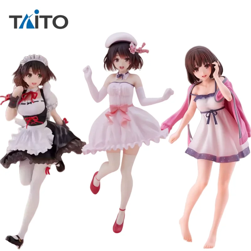 В наличии оригинальная TAITO Coreful Saekano: как воспитать скучную подругу Megumi Kato, аниме-фигурка, подарок на день рождения, модель куклы