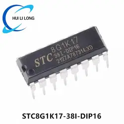 STC8G1K17 STC8G1K17-38I DIP16 STC 8G1K17-38I Single Chip Microcontroller IC Controller Chip STC8G1K17-38I-DIP16 Original