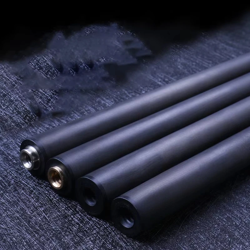 

carbon fiber rod 10.5mm 12.5mm size, longitudinal pin steel, black technology billiard club accessories