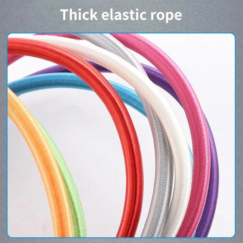 10Pcs Bungee Rope Trampoline Elastic Rope Replacement High Jump Bungee Cord for Exercise Fitness Trampoline Tent