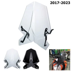 For Duke 390 125 Windshield Windscreen For KTM Duke390 DUKE125 2017-2023 Motorcycle Wind Deflector Shield Screen with Bracket