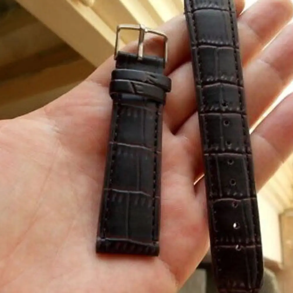 Нержавеющее качество, цвета или женский новый ремешок, мужской стальной ремешок для часов, кожаный черный