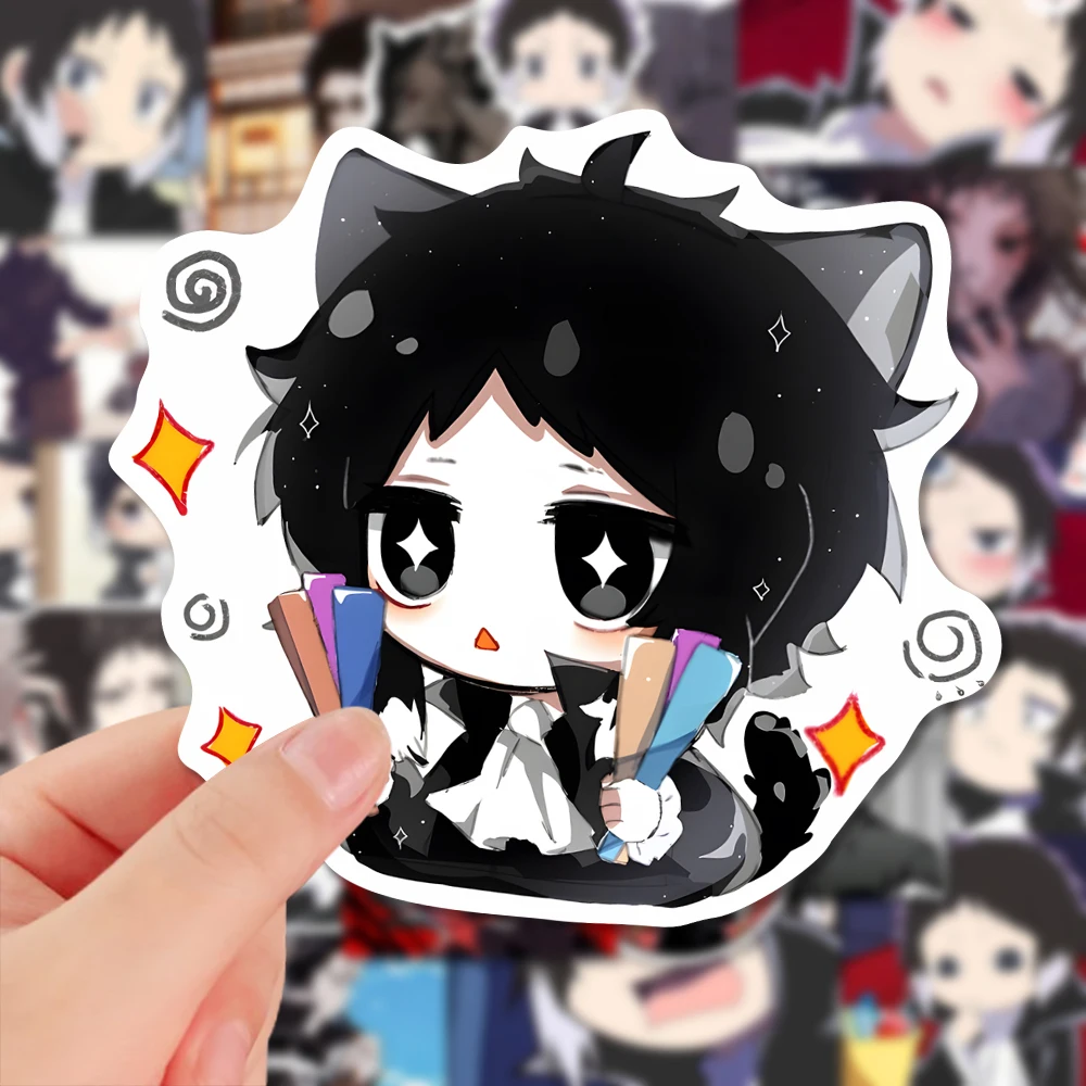 Game Anime Akutagawa Ryunosuke Student Water Glasses Cup Waterproof Sticker Car Cell Phone Motorcycle Tablet Stickers Xmas Gift