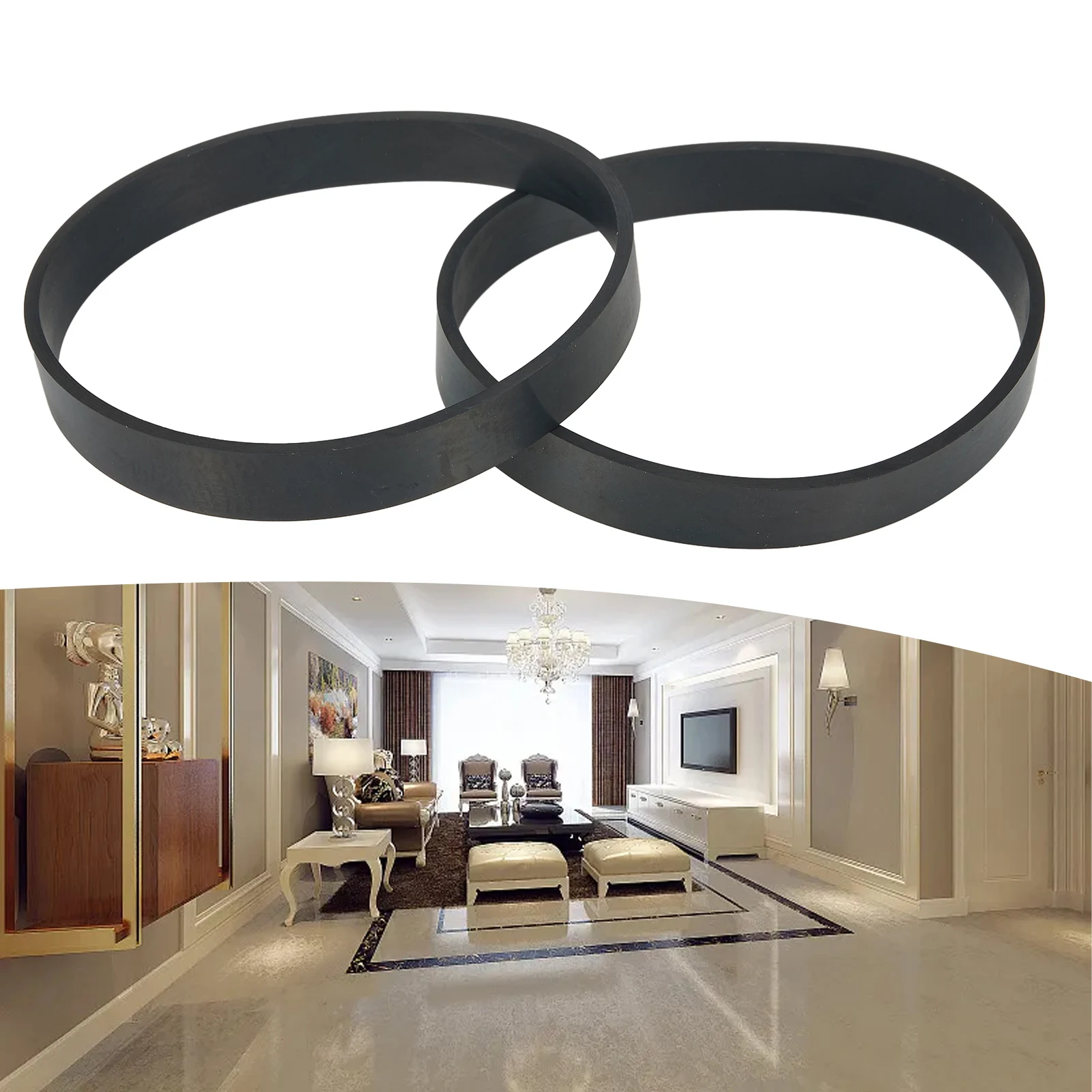 for sweeper Parts Belts Replacement Vacuum Cleaner 1604895 Or 2037034 2pcs Accessories Household Cleaning Brand New