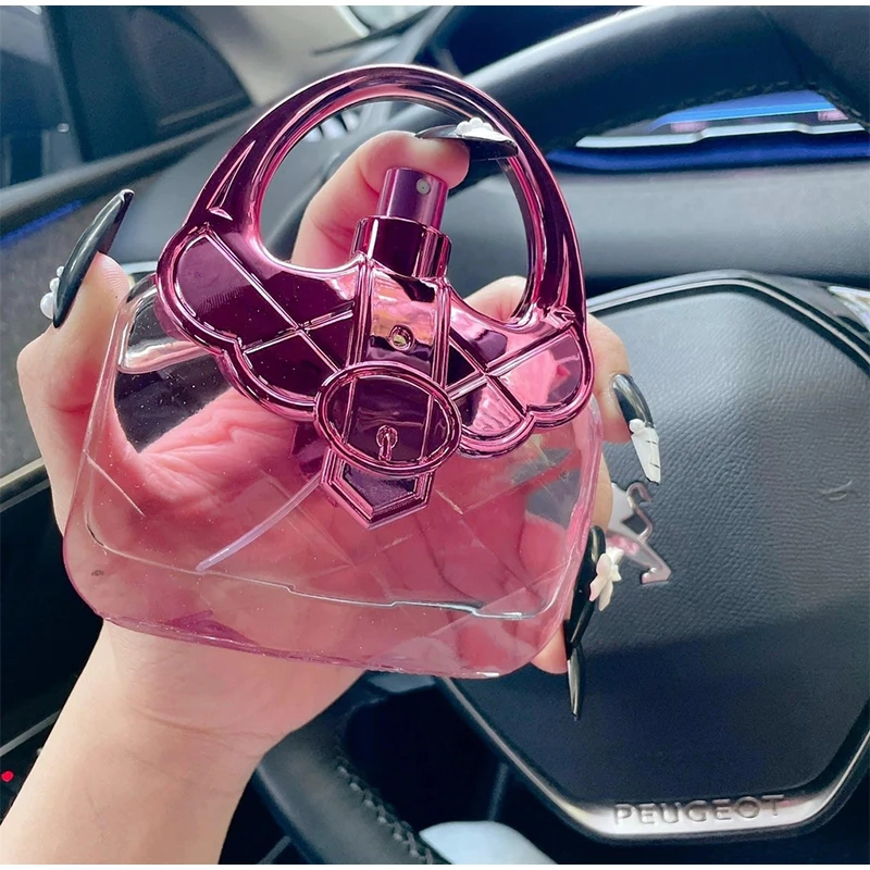 Perfume rosa de ensueño para mujer, 100ml, fragancia ligera rosa de larga duración, fresia, melocotón, encanto, notas aromáticas, feromonas para citas