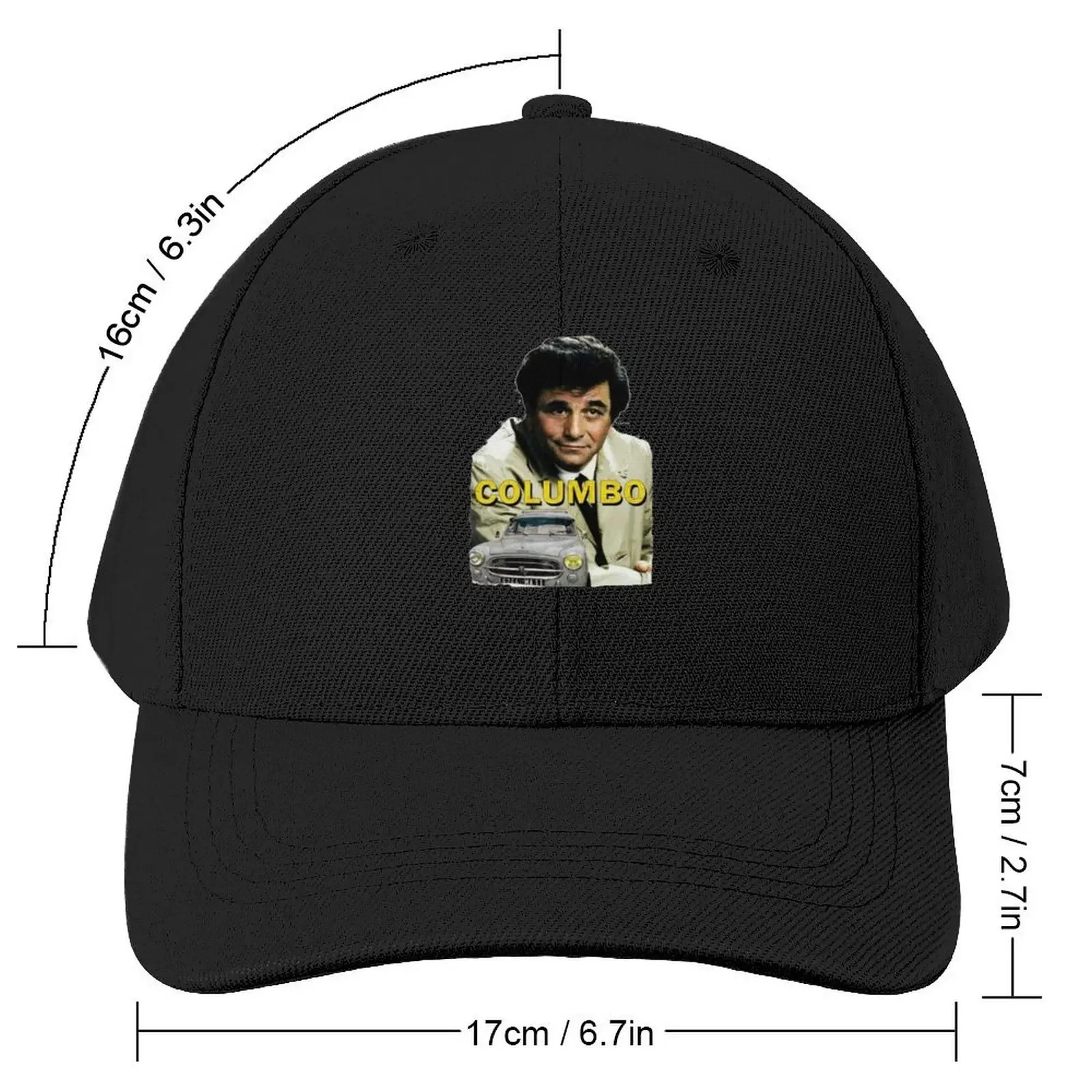 Columbo Baseball Cap Streetwear hiking hat Rugby dad hat Men Caps Women's