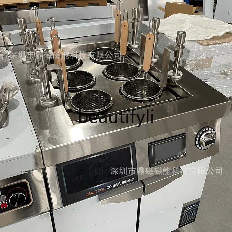 Commercial Automatic Lifting Noodle Cooker for Catering Entrepreneurship Spicy Hot Pot Dumpling Noodle Cooker Soup Noodle Cooker