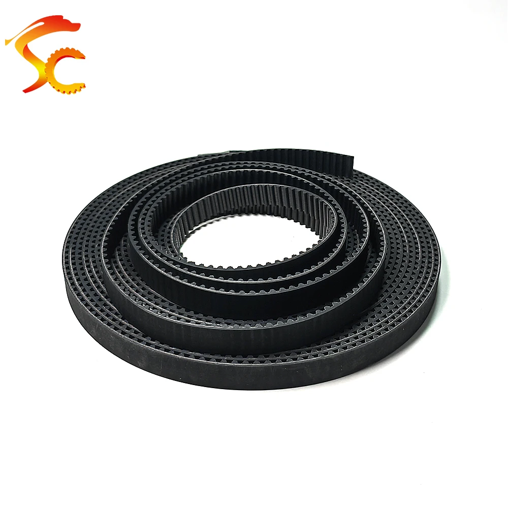 ONEFIRE HTD 5M Open Synchronous belt Width 9/10/12/15/20/25/30mm Rubber fiberglass Neoprene HTD5M Open Belt pulley CNC