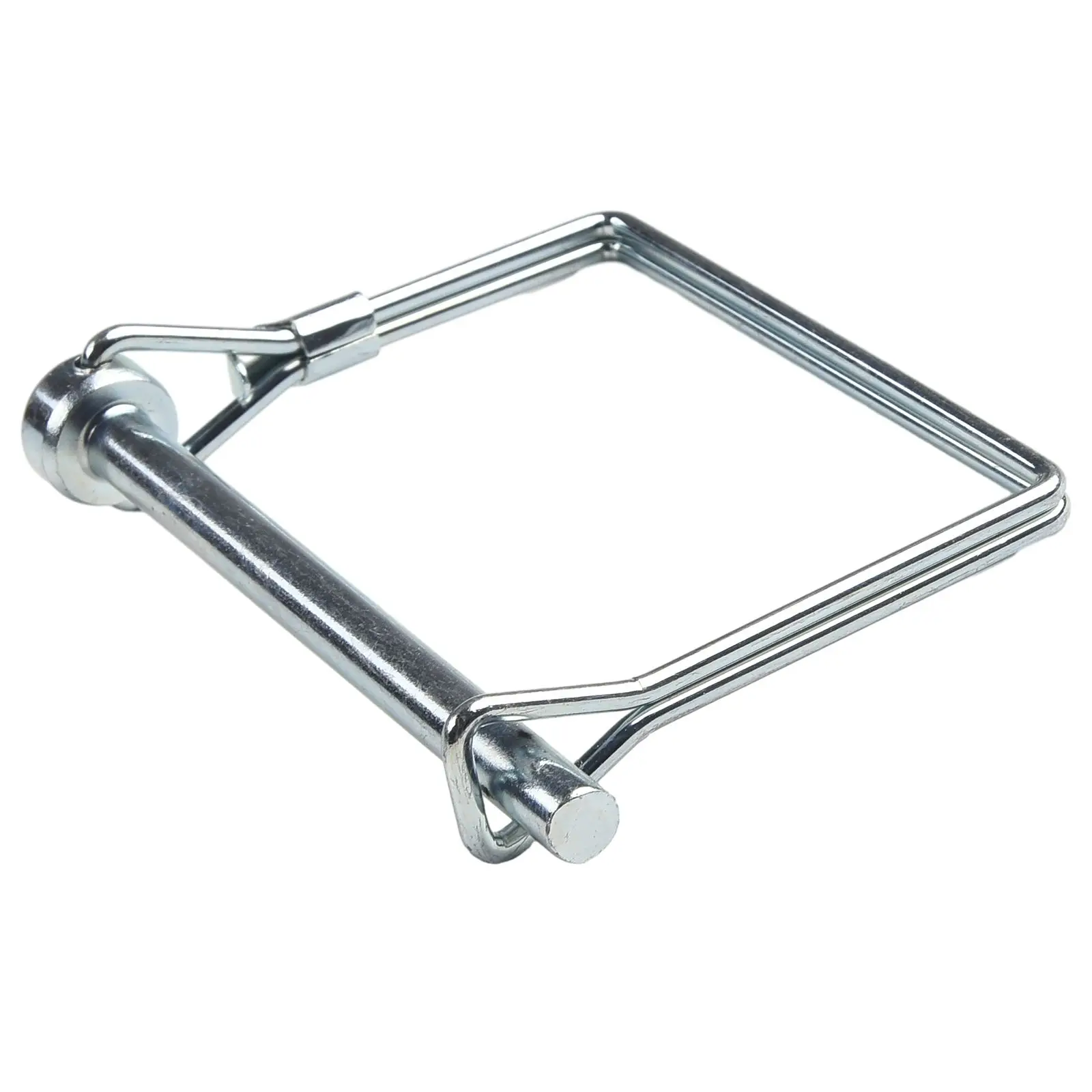Trailer Coupler Safety Pin Lock Silver 6mm Diameter For Pintle Hook Pin For Trailer Jack Pin Shaft Locking Pin