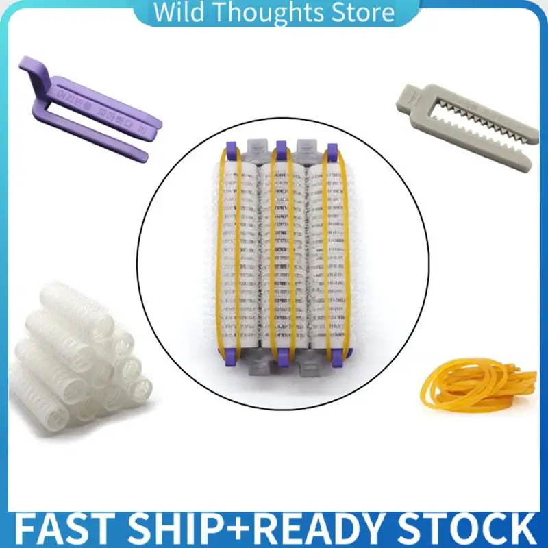 

Big Size 144Pcs Salon Nylon Hook & Loop Hair Rollers Set Hair Root Perm Rods Bars Curlers With Clips & Rubber Bands-[Qahk]