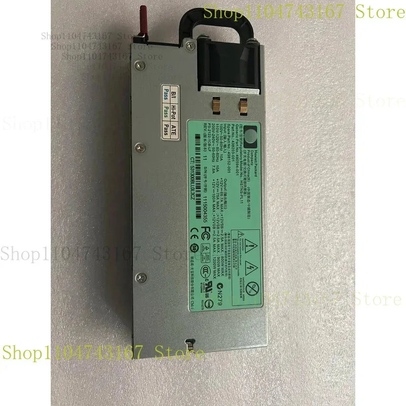 

1200W HSTNS-PL11 498152 -001 490594 -001 438203 /70-001 FOR HP DL580G6 G7 Switching Power Adapter