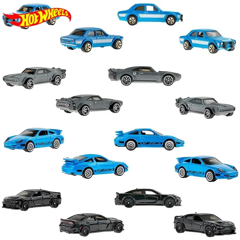 Originele Hot Wheels Auto Fast & Furious Voertuigen 1/64 Diecast 10 Pack Nissan Skyline Gtr Silvia Jongens Speelgoed Voor Kinderen collector