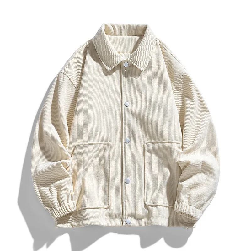 

2026 Spring and Autumn Tooling Hooded Jacket Jacket New Corduroy Retro Versatile Top