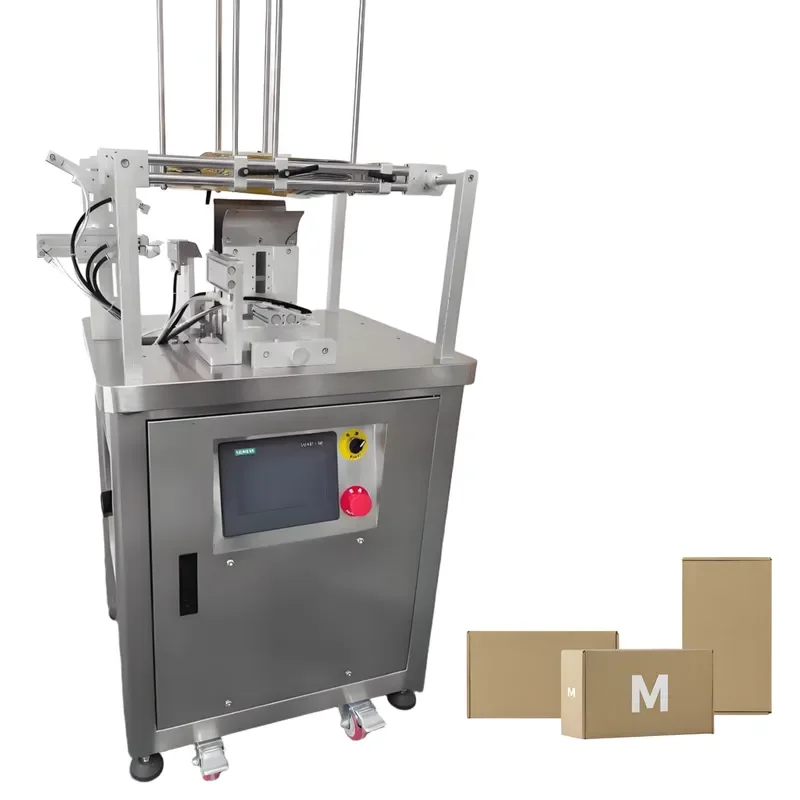 Customized Fruit Gift Box Folding Machine Multi Functional High Speed Paper Box Folding Machine
