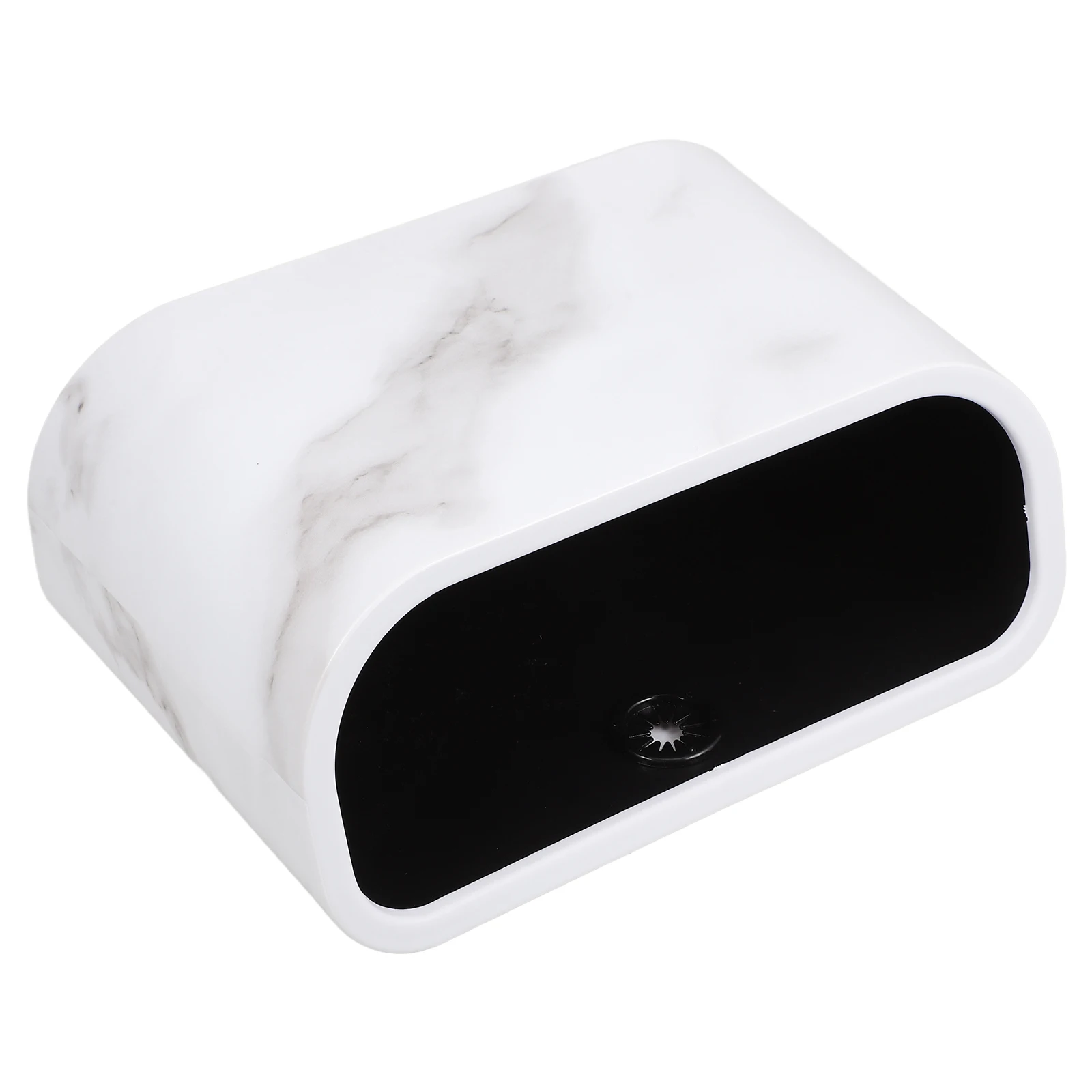 

Small Trash Can Desktop Garbage Cute Bin Counter for Dorm Bathroom Waste Baskets White Laundry Office