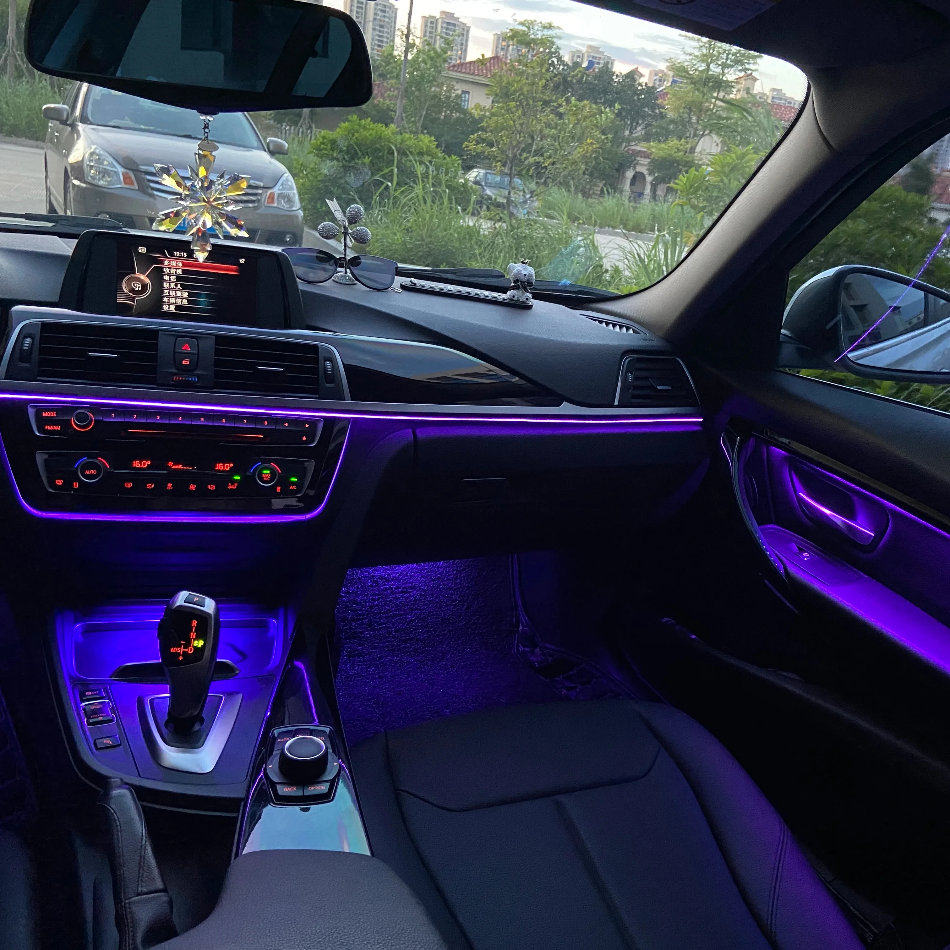 CIC NBT Change Color F30 F35 318i 320i 330i 340i 320d 330d LED Atmosphere Lamp Strip Door Interior Ambient Light for BMW