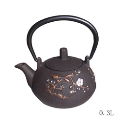 Cast Iron Teapot Pure Handmade Southern Japan  Pot Gift Tea Set 0.3L 1.2L