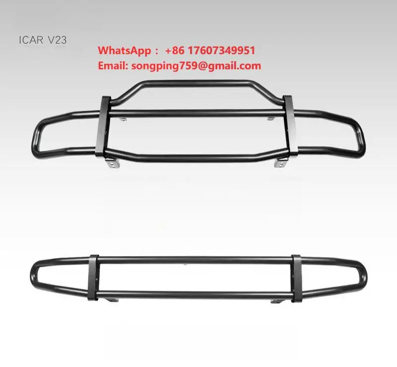 Hot Seller High Quality Manganese Steel Front & Rear Bumper Combination Suitable for Chery ICAR V23 Accessories