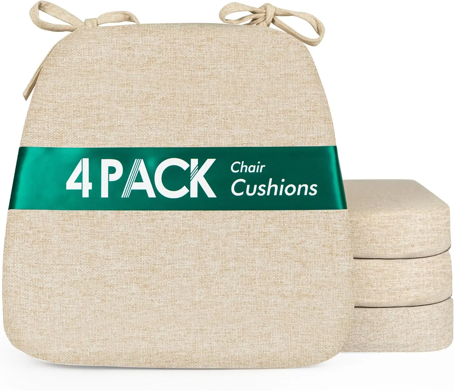 Chair Cushions for Dining Chairs, Set of 4, 2.5
